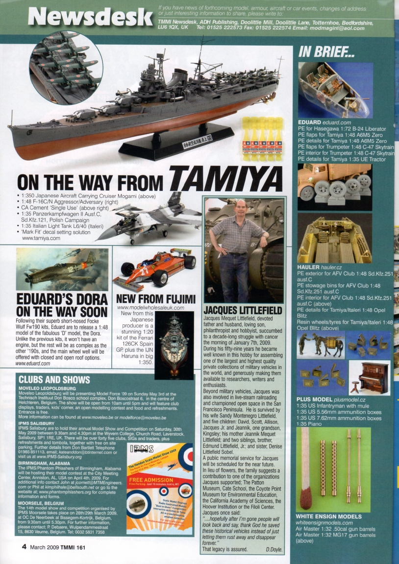 Tamiya Model Magazine 161 (2009-03)